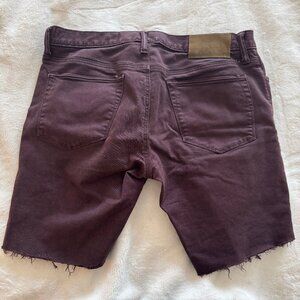 Men's Maroon Todd Snyder Shorts / Cut-offs - 32 Waist
